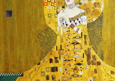 Gustav Klimt parafrázis Adél