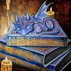 Sárkányka - akrilfestés, Szeged