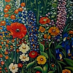 Teltház! Klimt nyomában: Virágoskert - akrilfestés, Szeged