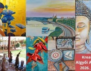 Alkotótábor Algyő 2026. július - 4 napos bérlet