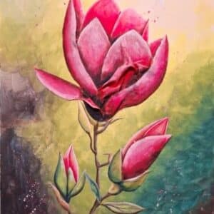 Magnólia- 3D paverpollal, Szeged